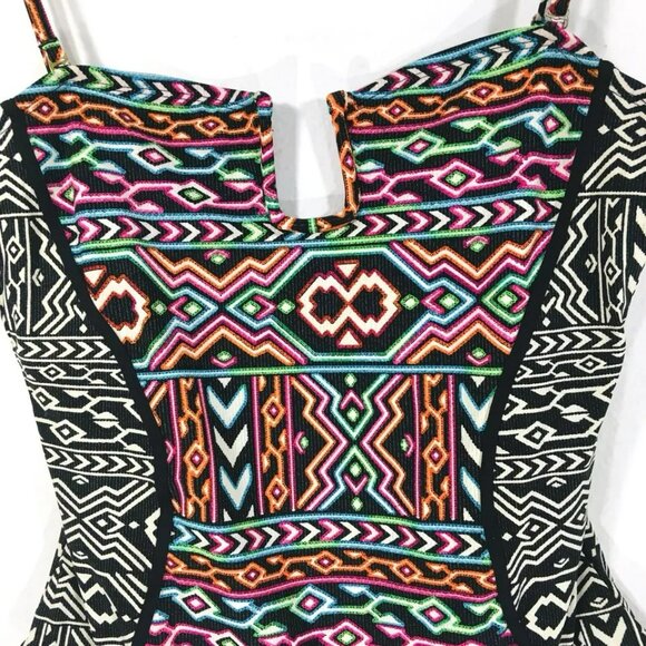 La Blanca "La Azteca" Bandeau Sz 12 One Piece Swimsuit Convertible Straps - Picture 5 of 8